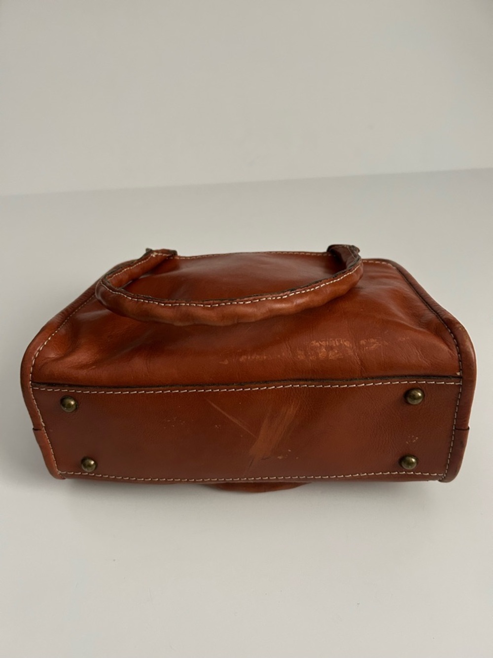 Patricia Nash Tooled Leather Satchel Purse - Picture 5 of 15